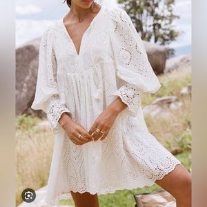 Spell Dylan Smock Dress xs